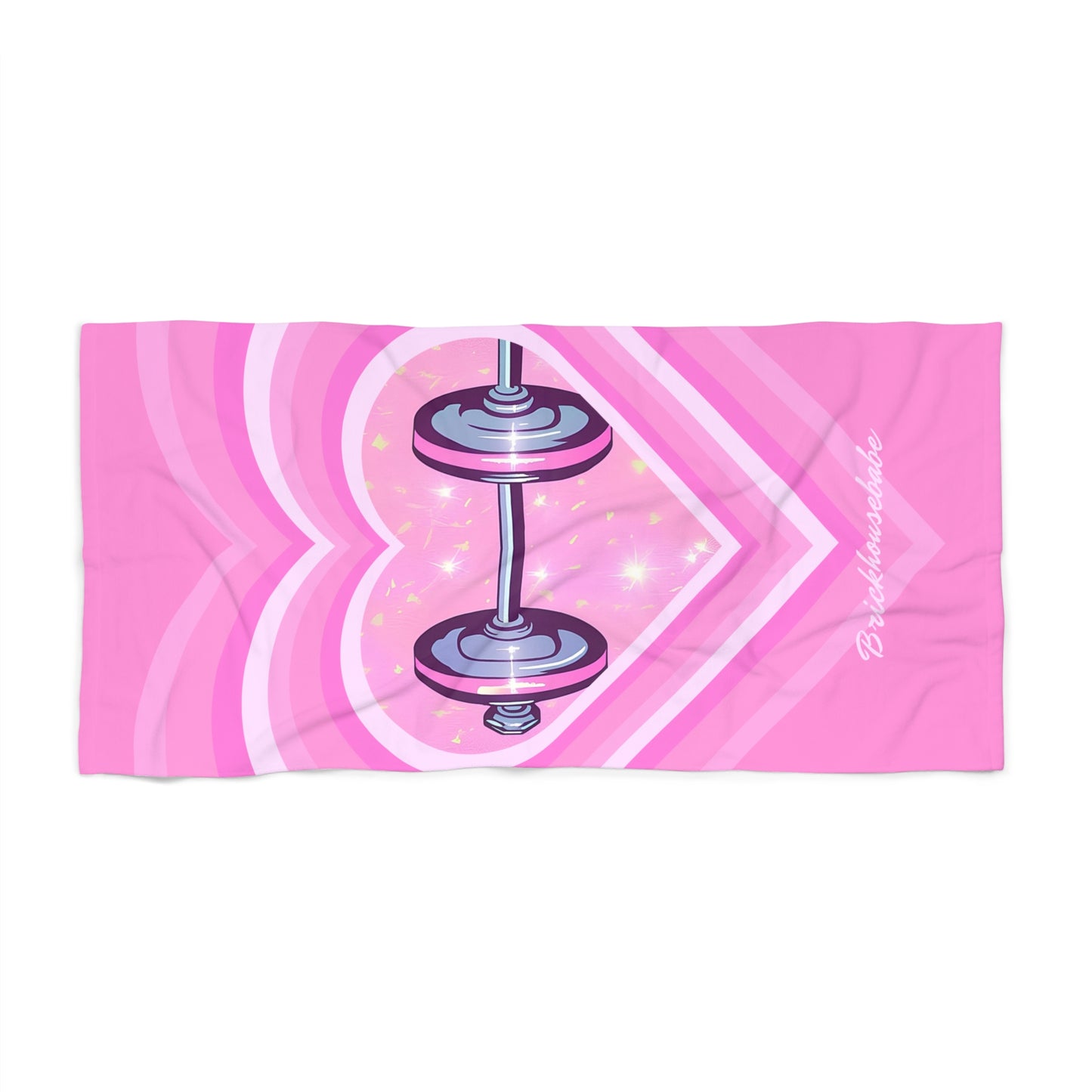 Barbell Babe V3 | Beach Towel