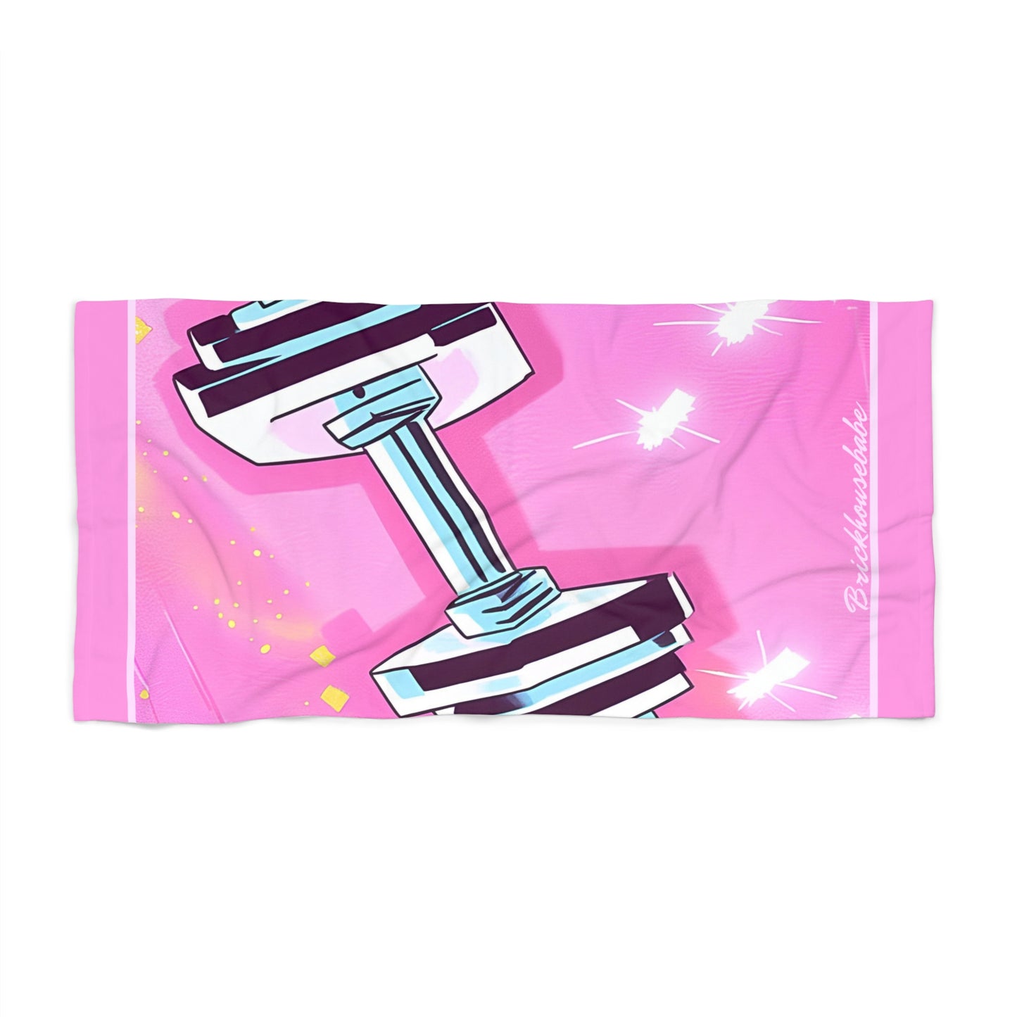 Barbell Babe V2 | Beach Towel