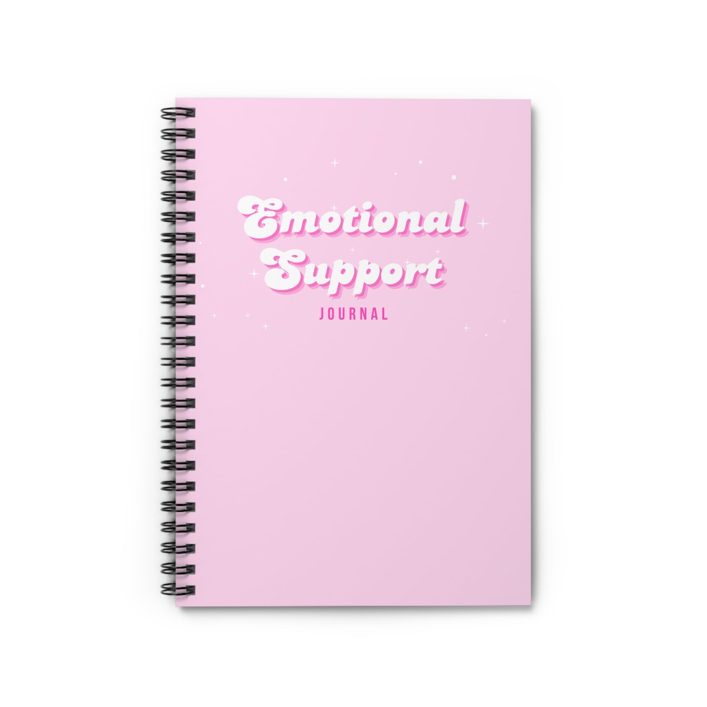Emotional Support | Spiral Notebook