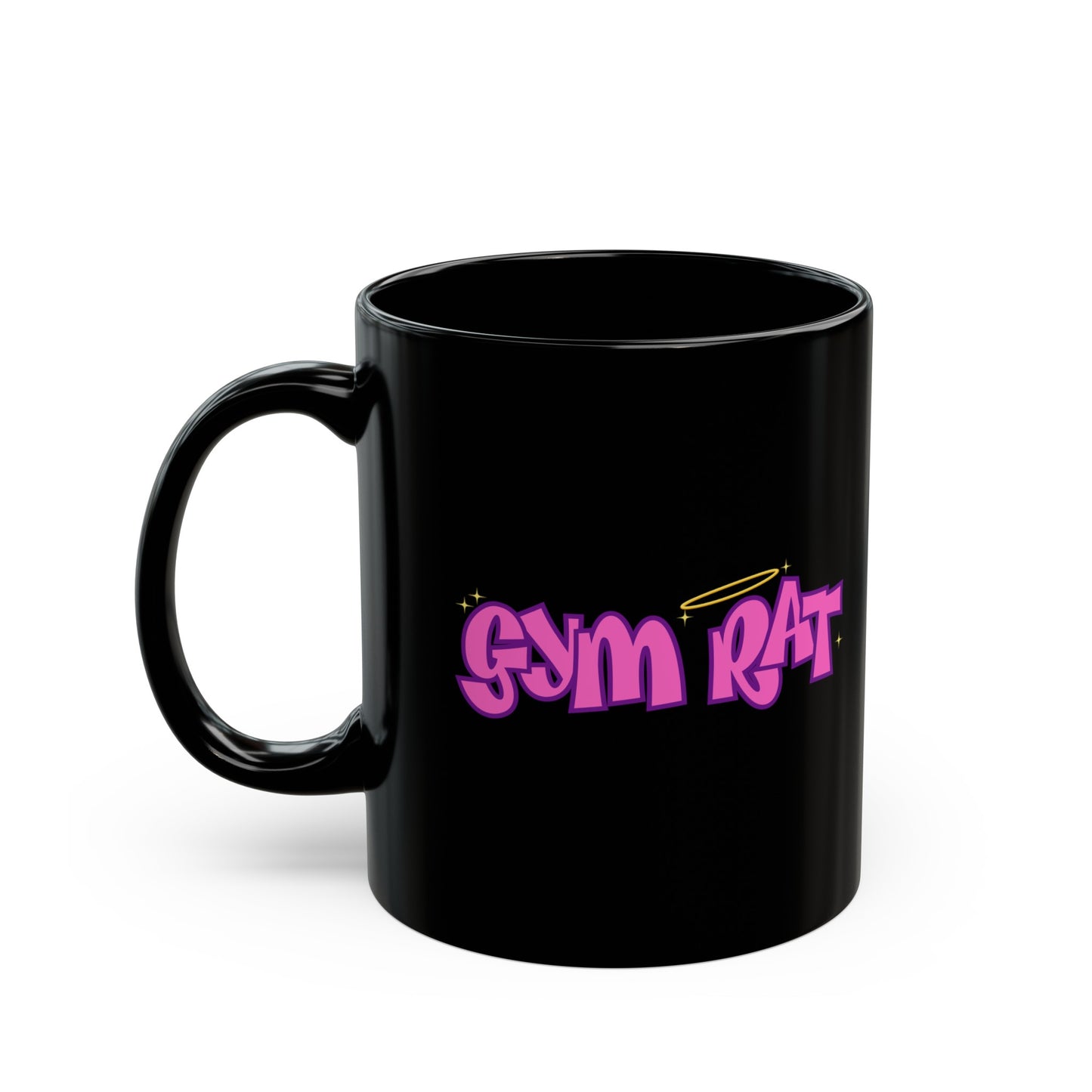 Gym Rat | Mug in Black