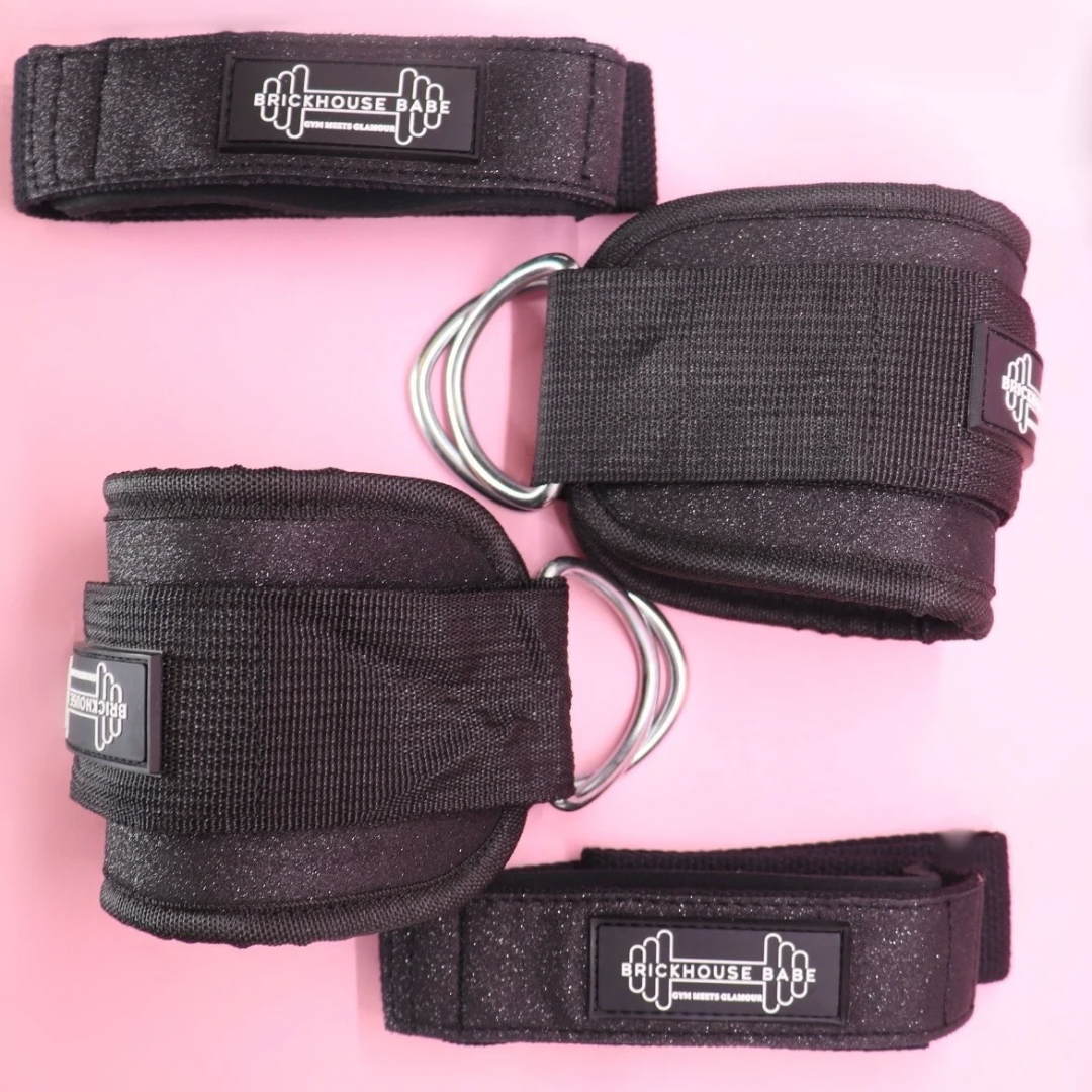 Ankle + Lifting Strap Set