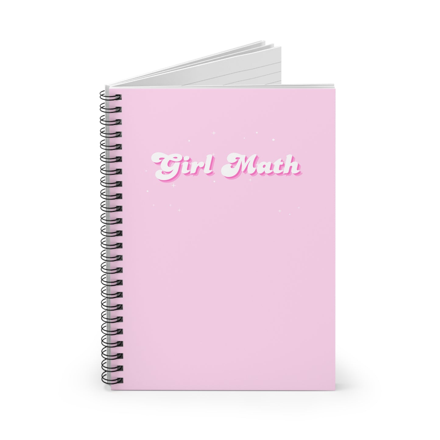 Girl Math | Spiral Notebook