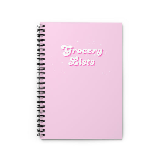 Grocery List | Spiral Notebook