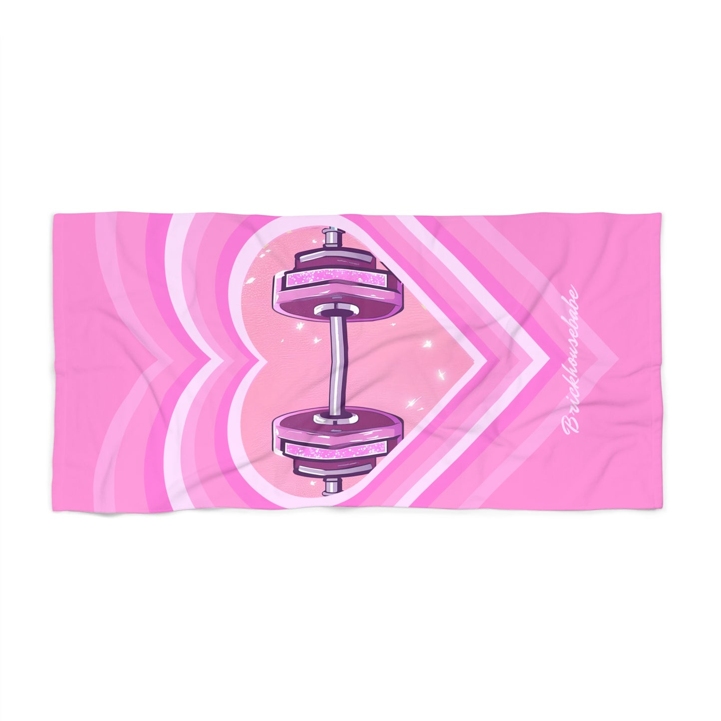 Barbell Babe V3 | Beach Towel