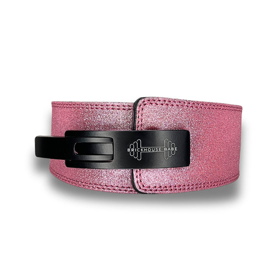 Glitter Lever Belt
