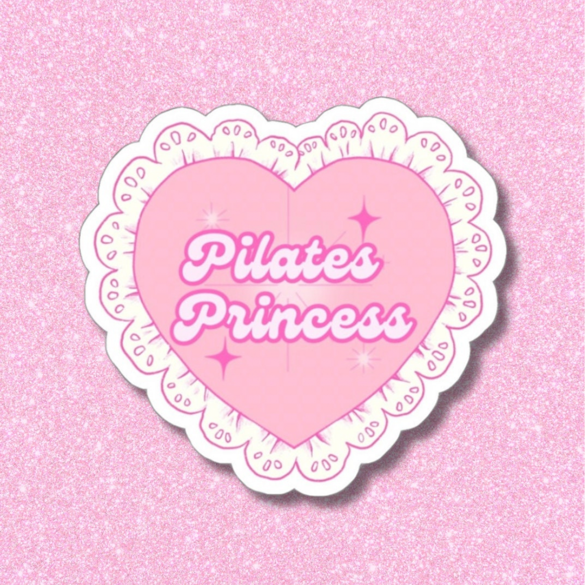 Coquette Pilates Princess Sticker