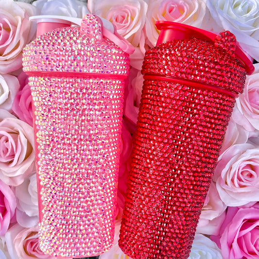 Luxe Rhinestone Shaker Cups