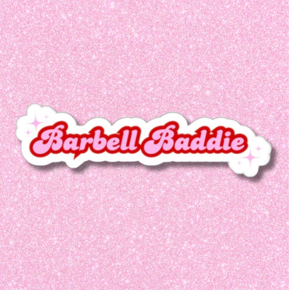 Barbell Baddie Sticker