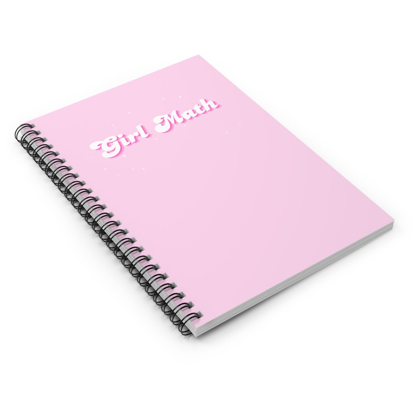 Girl Math | Spiral Notebook