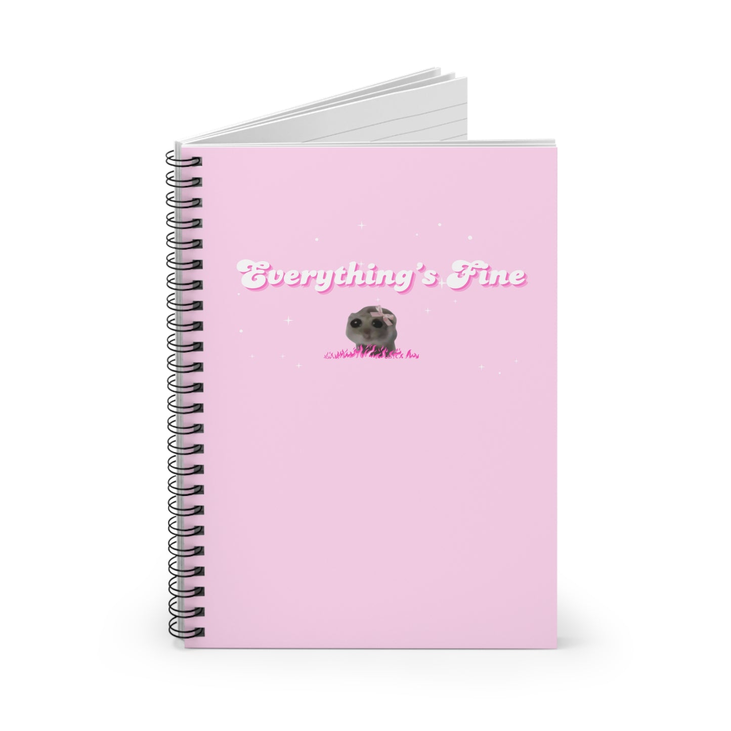 Everything’s Fine | Spiral Notebook