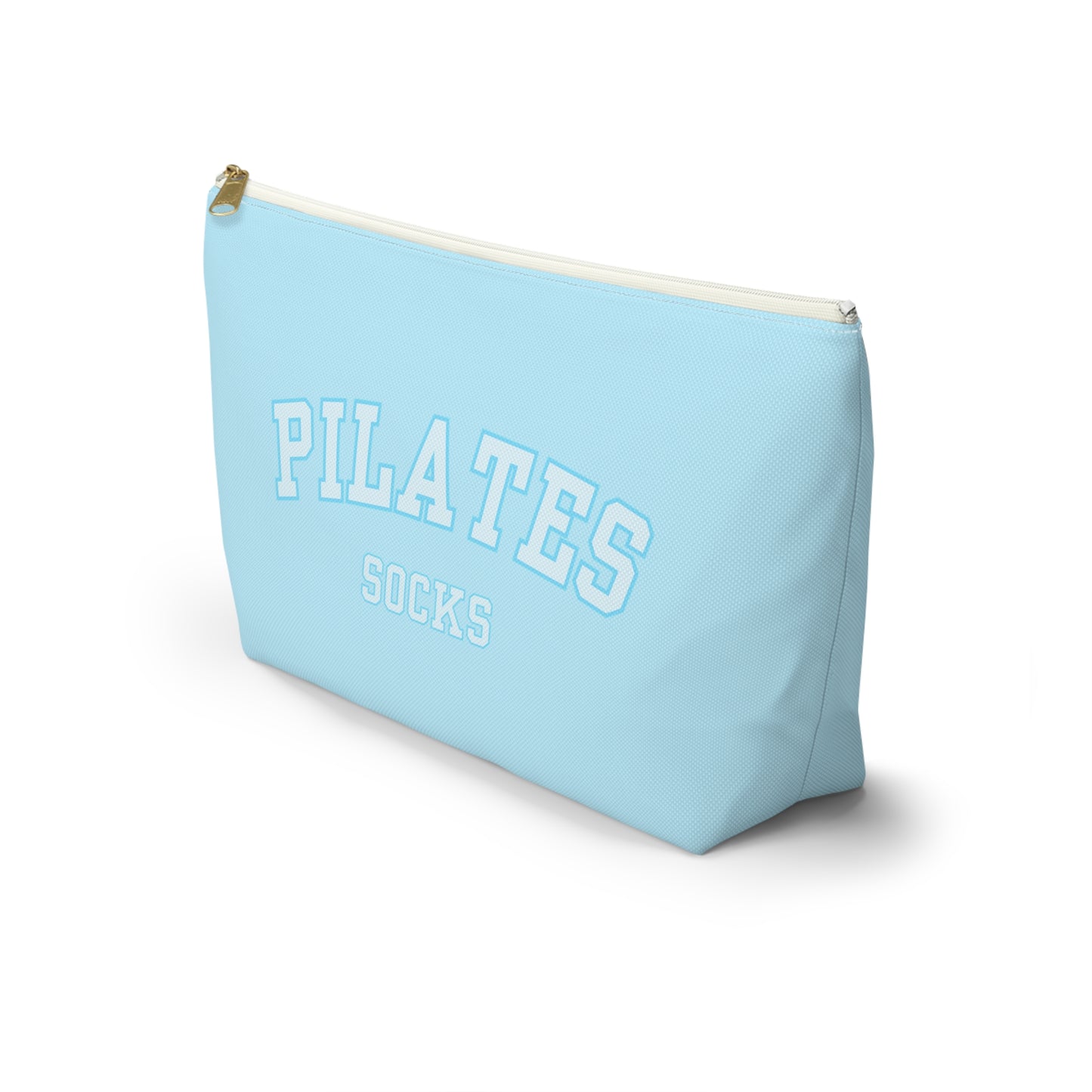 Light Blue Pilates Sock Bag