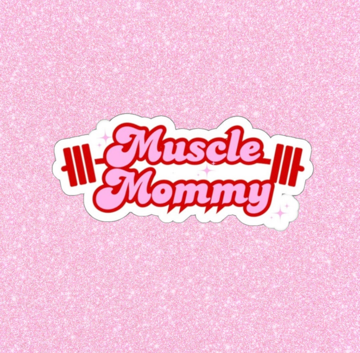 Muscle Mommy Sticker