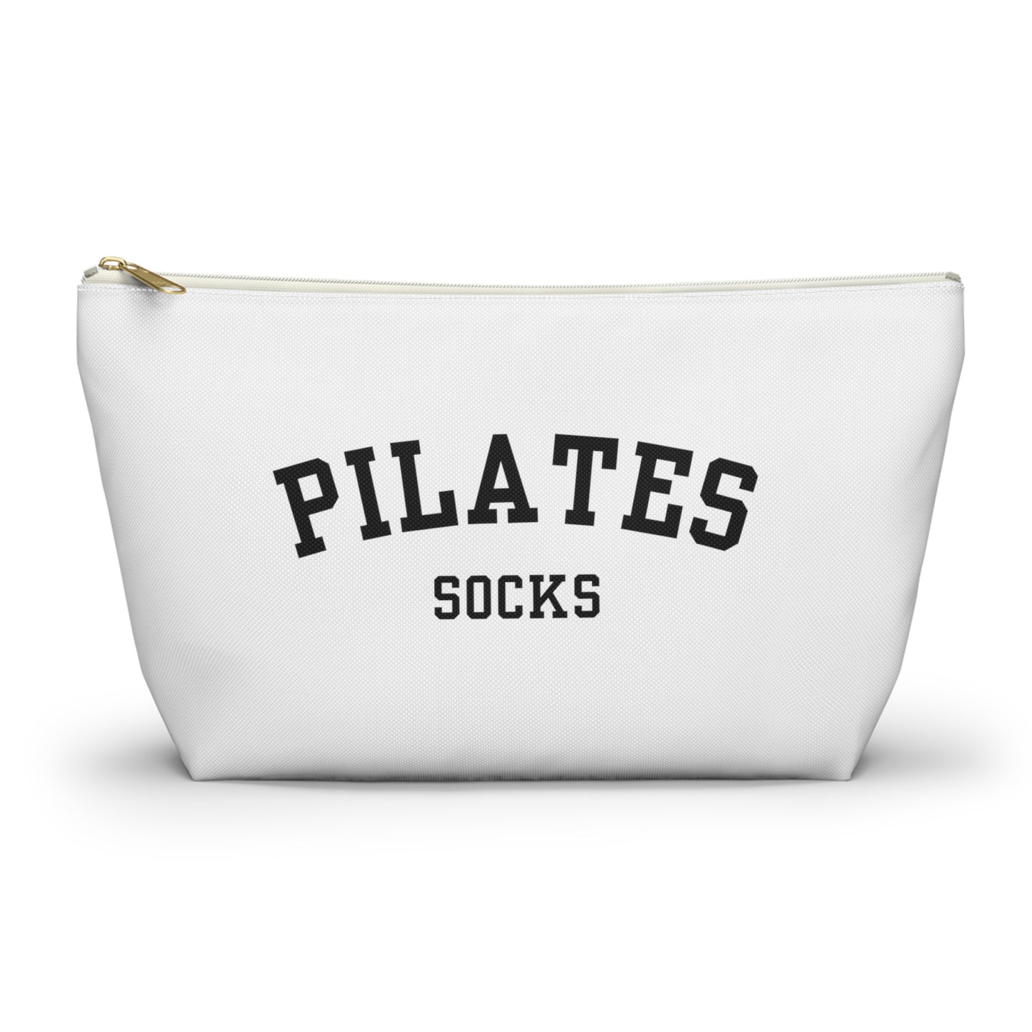 White Pilates Sock Bag