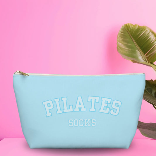 Light Blue Pilates Sock Bag