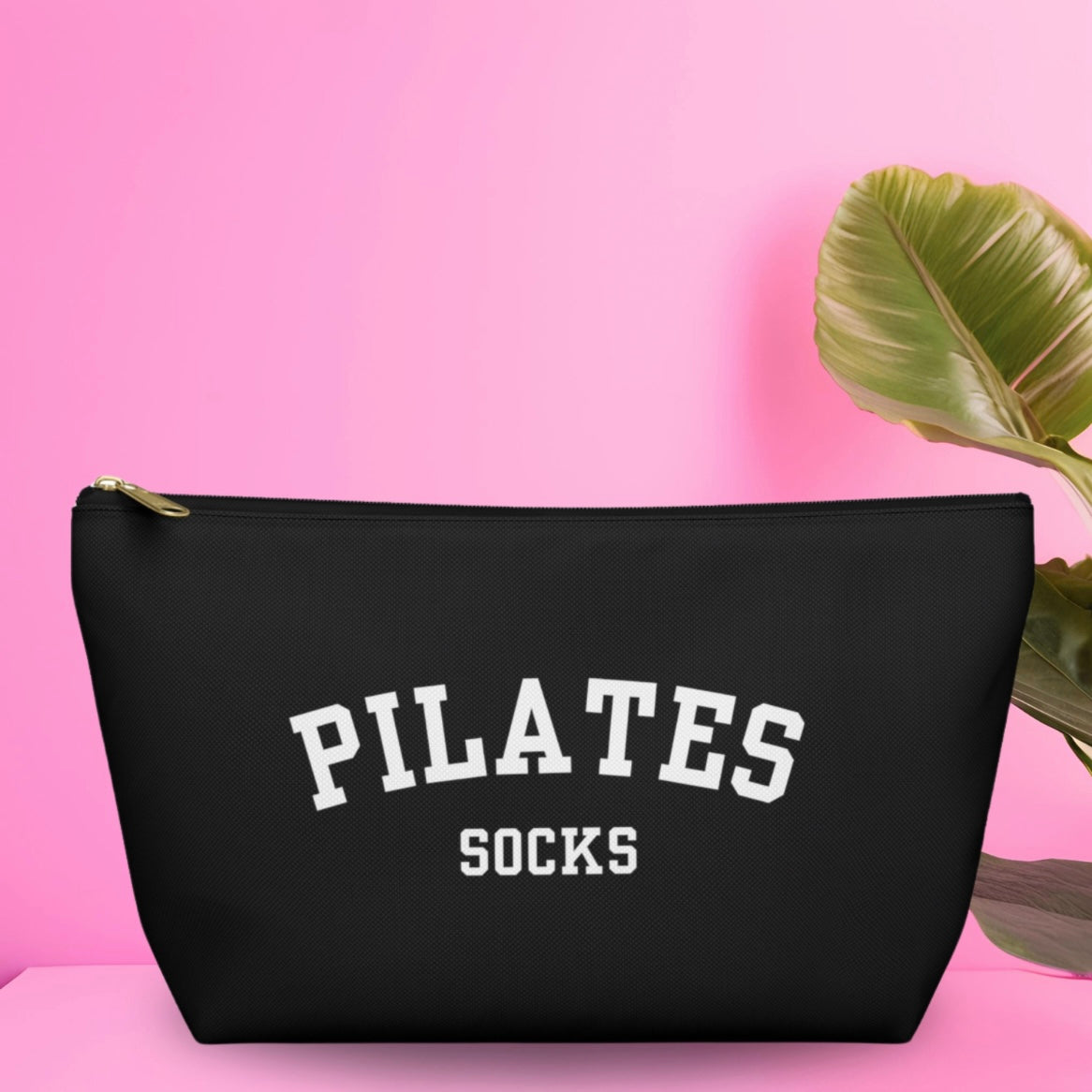 Black Pilates Sock Bag