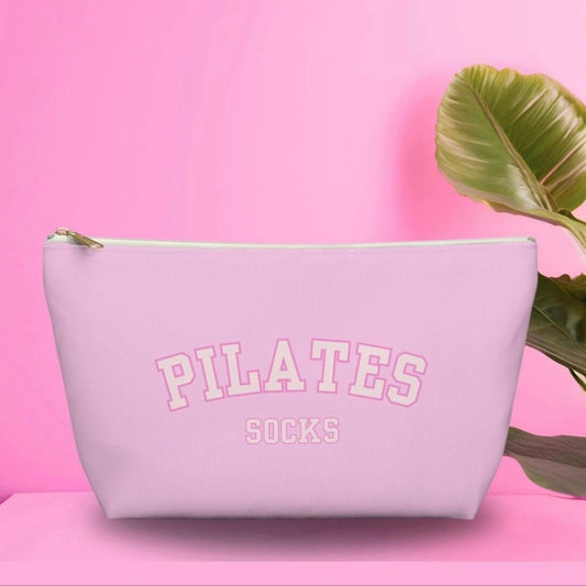 Pink Pilates Sock Bag