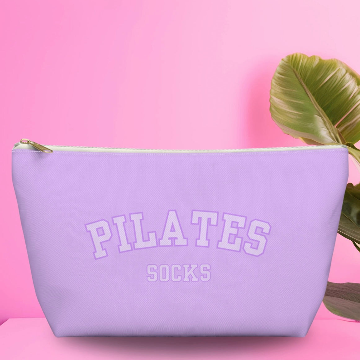 Lilac Pilates Sock Bag