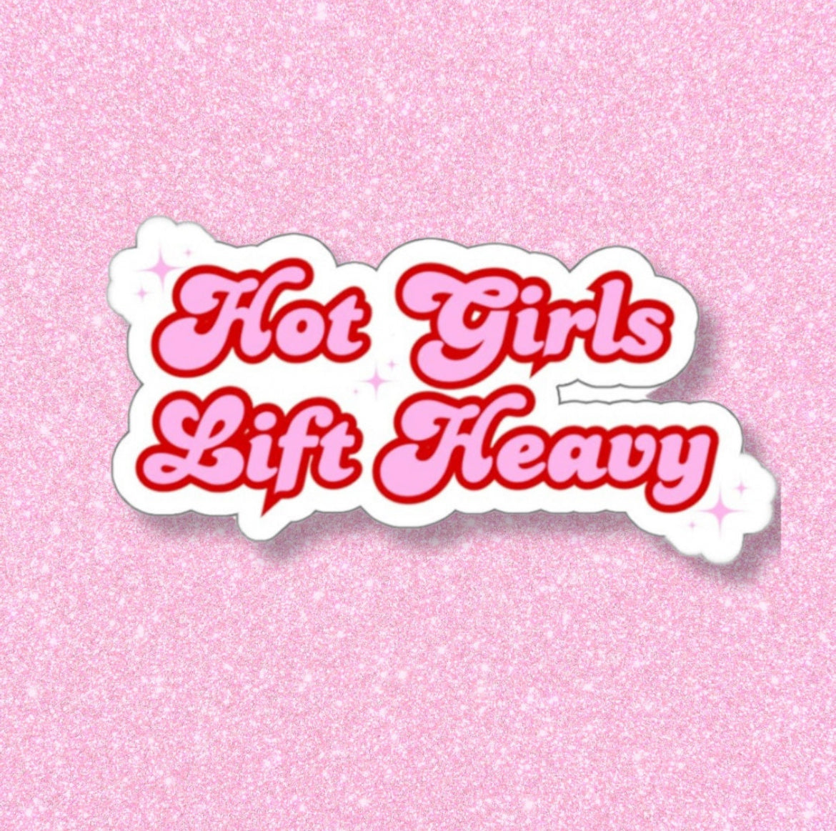 Lift Heavy Sticker