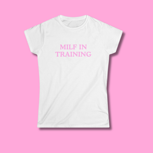 Milf in training tee